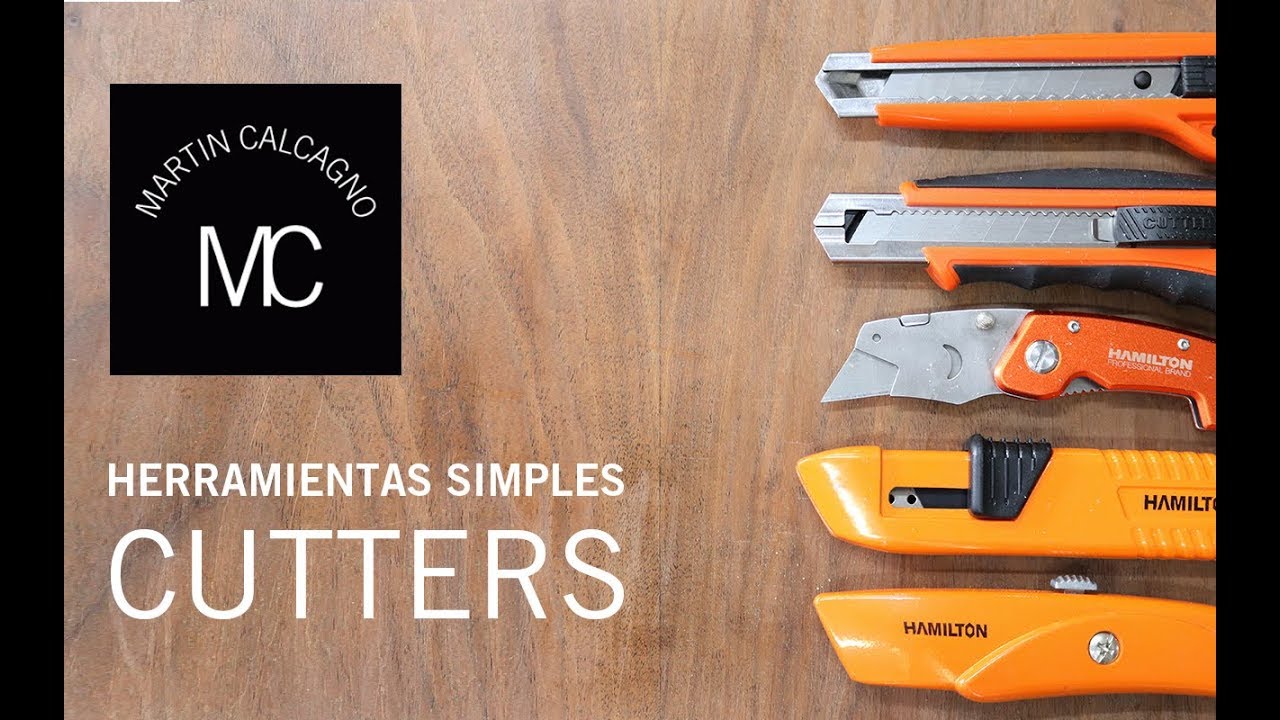 Cutters, cuál elegir y cómo se usan.