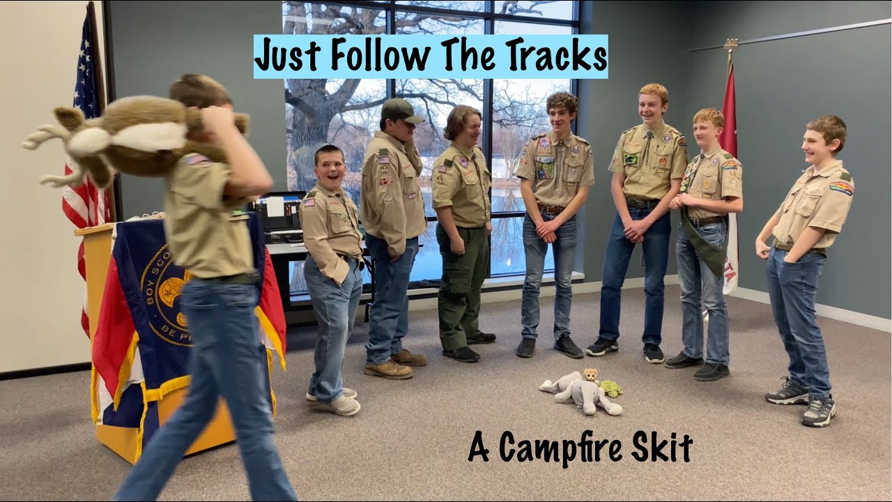 Follow The Tracks, A Scouting Skit, 2025
