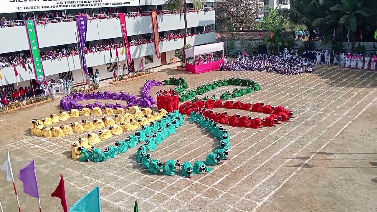 A marvellous display. Annual Sports Day, 2024 of Silver Bells Girls' High School.