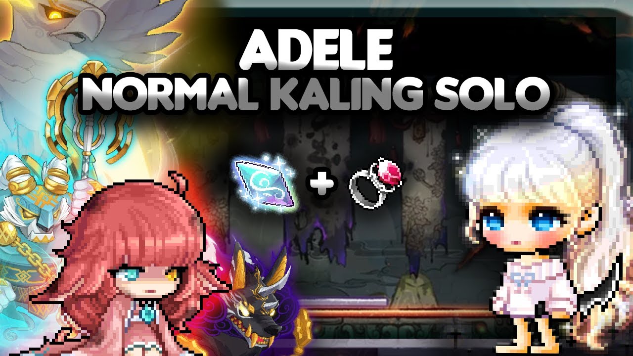 『GMS Kronos』Normal Kaling Solo | 101.7k Adele, Grindstone Drop