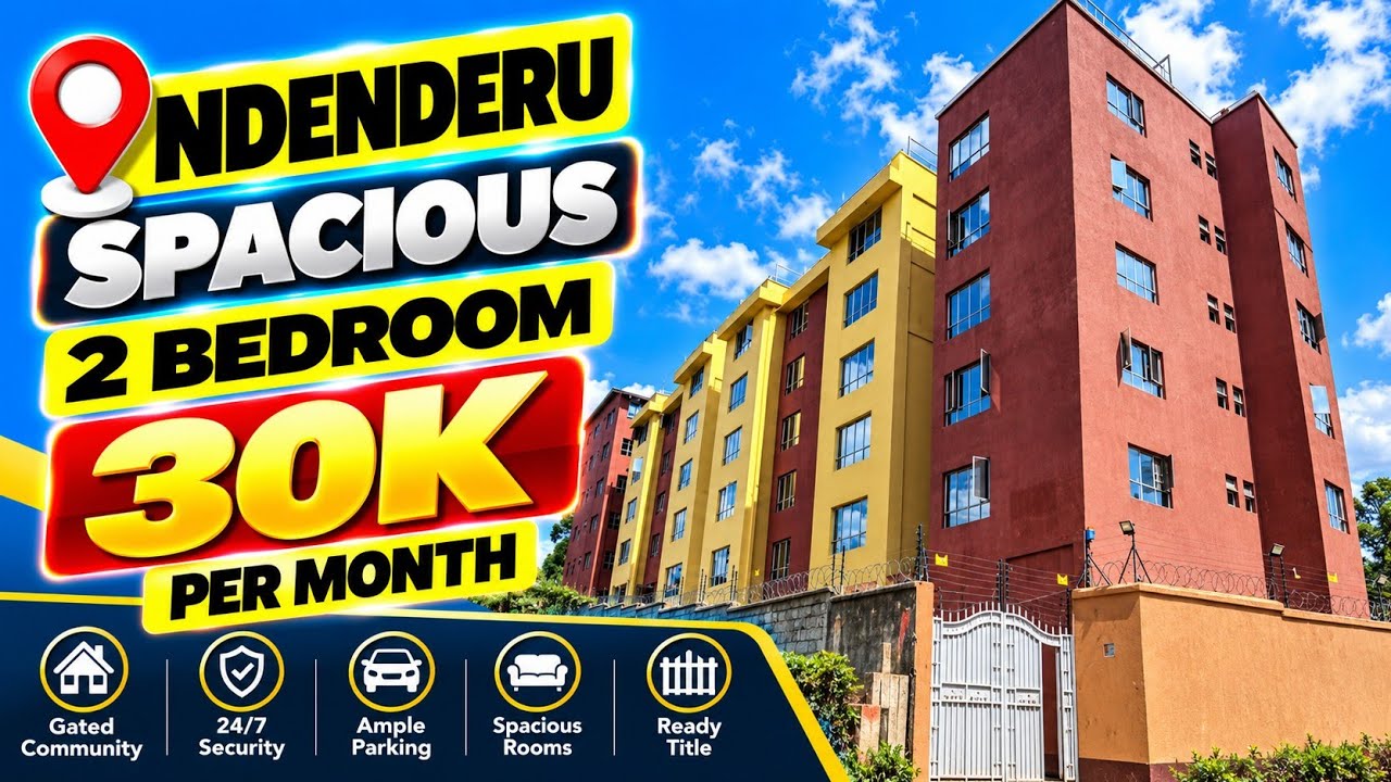 Spacious 2Bedrooms ii Ndenderu At 30k