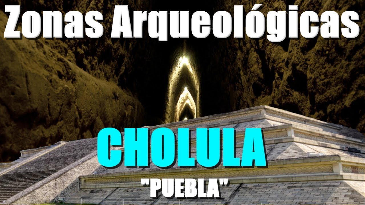 Zonas Arqueol&oacute;gicas. Cholula. Puebla