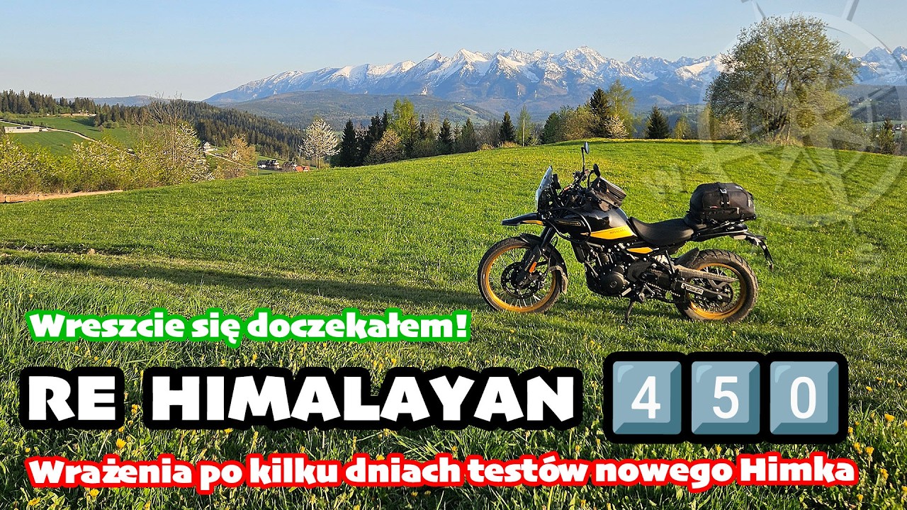 Nowy Royal Enfield Himalayan 450 - moje wrażenia po kilku dniach testów