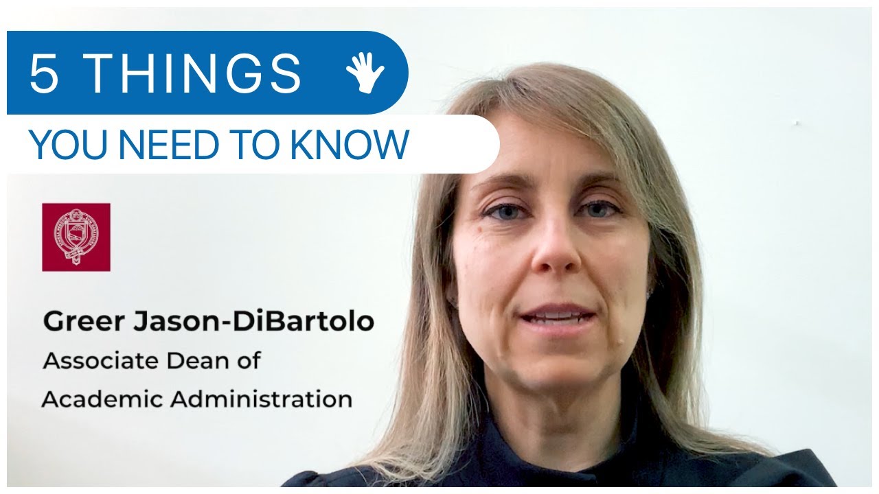5 Things You Need To Know 🖐️ - Fordham University, Gabelli School of Business MBA