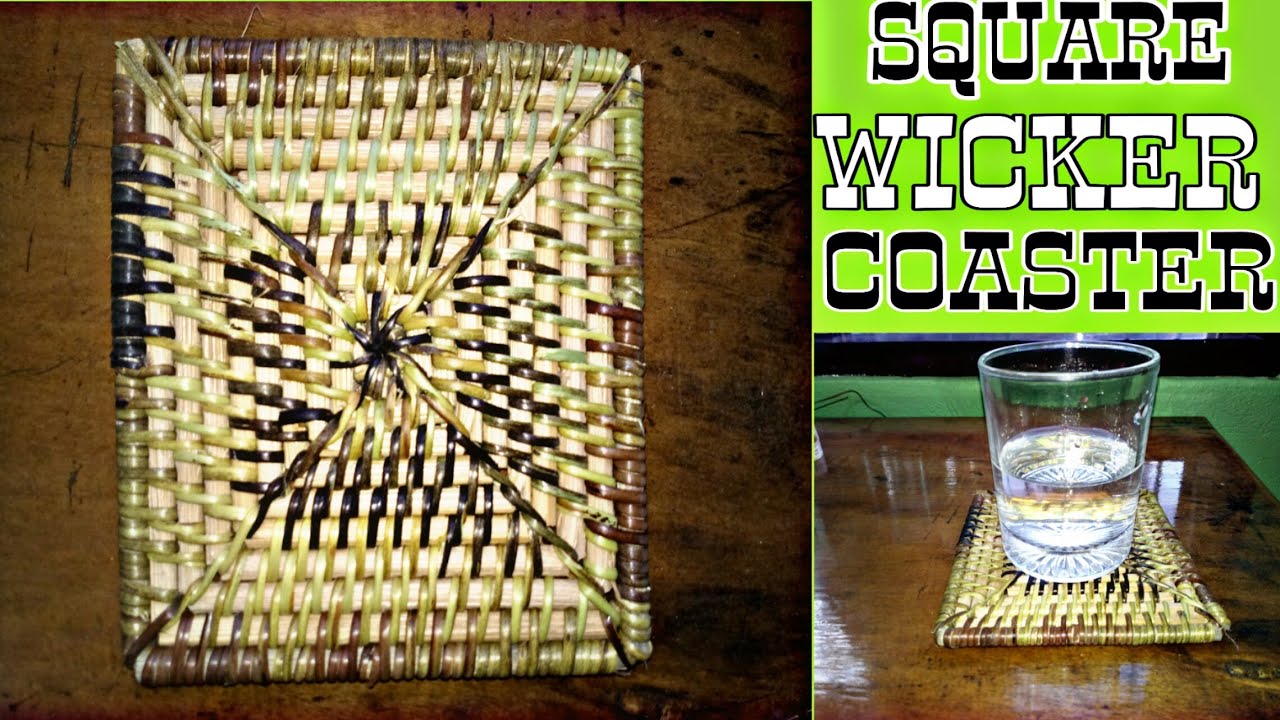 Square Wicker Coaster