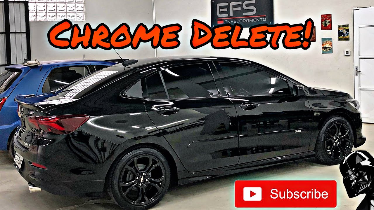 Começou o Delete Chrome (envelopamento) do Novo Onix Plus Turbo!