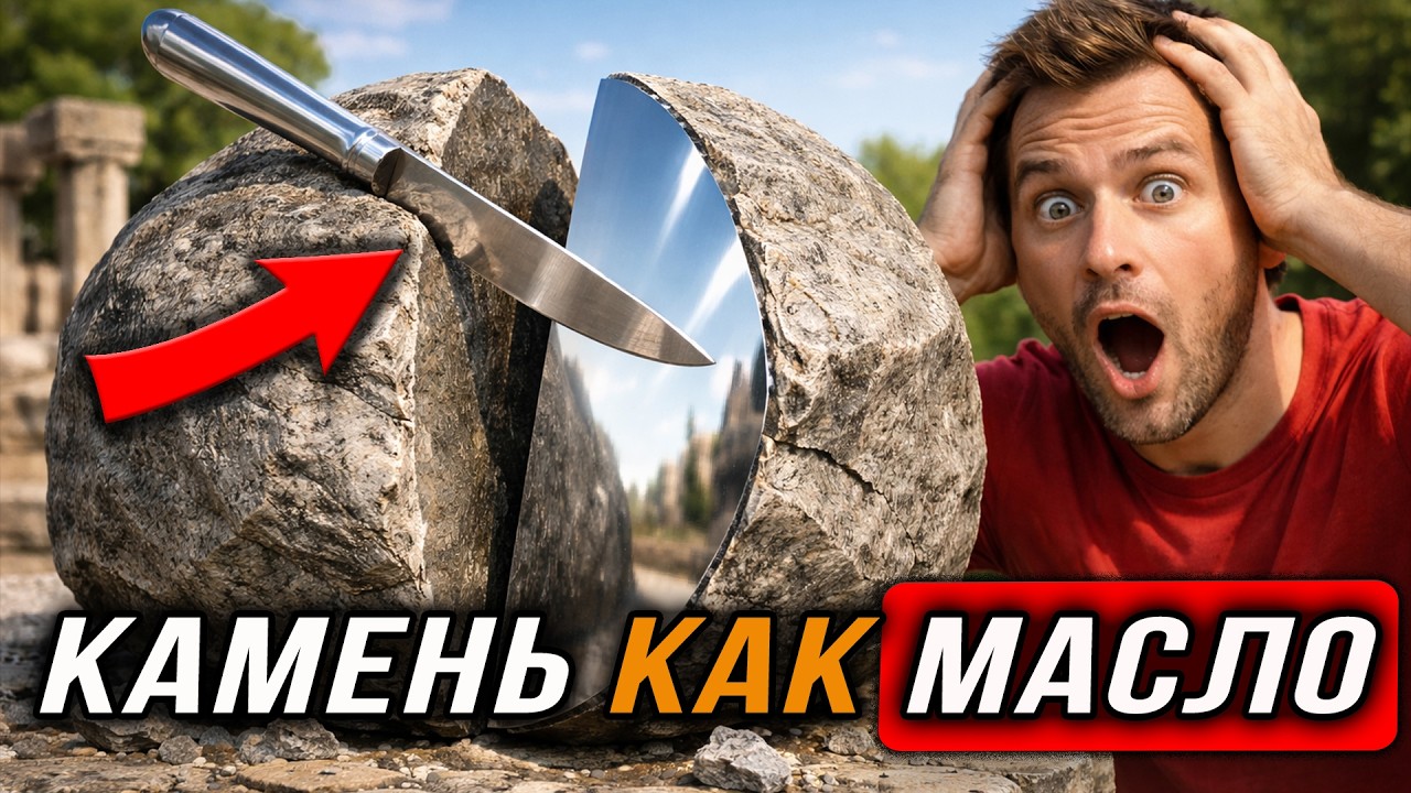 ОНИ НЕ ИСПОЛЬЗОВАЛИ МЕДЬ: Как на самом деле резали гранит 5000 лет назад? Секрет раскрыт