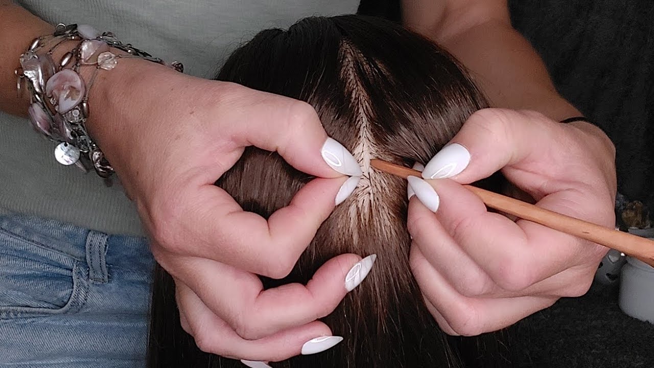 Tingly & Comforting Scalp Check on a Mannequin w/ use of Tools | No Talking | 1+ Hours  #asmr
