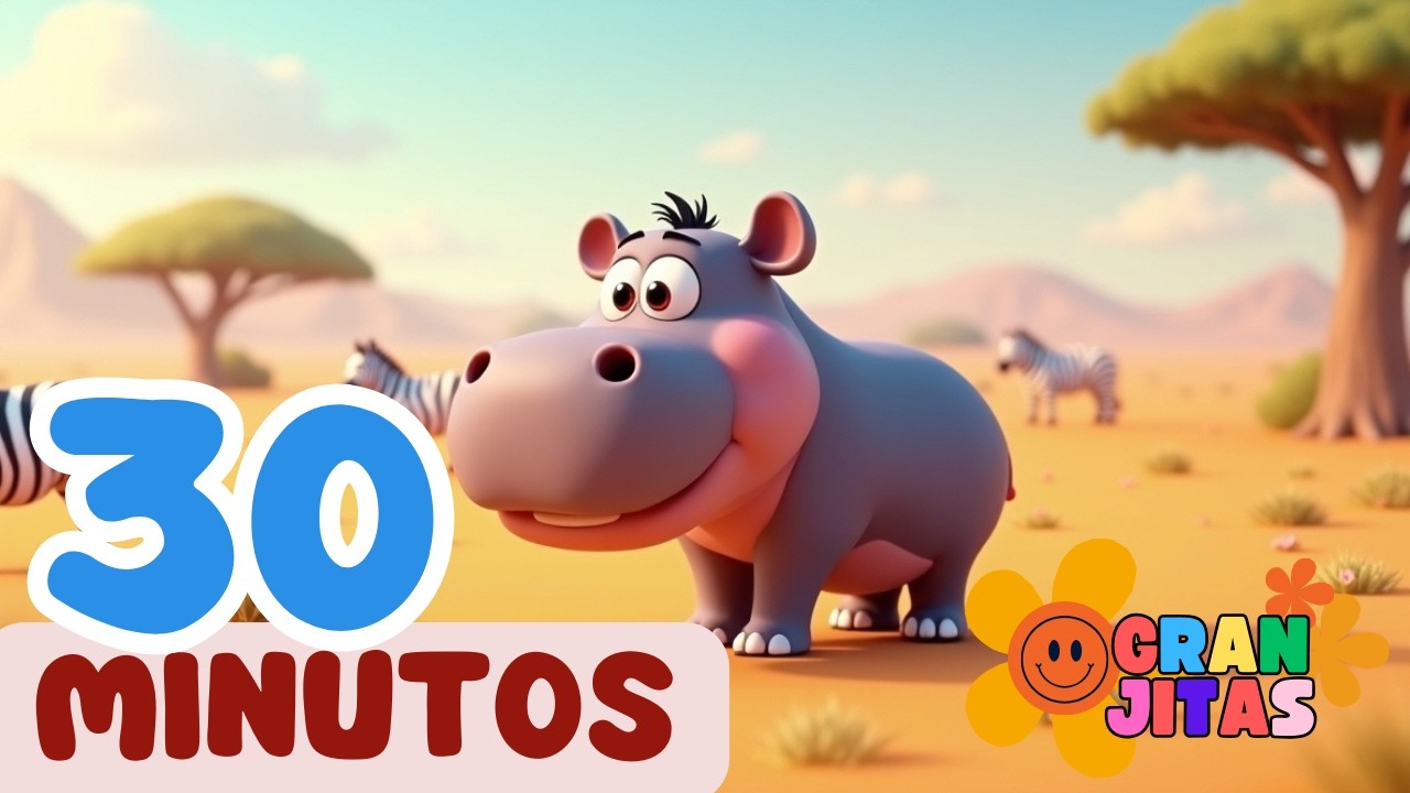 Canción de Hipo el Hipopótamo 🎶 | Canciones infantiles divertidas