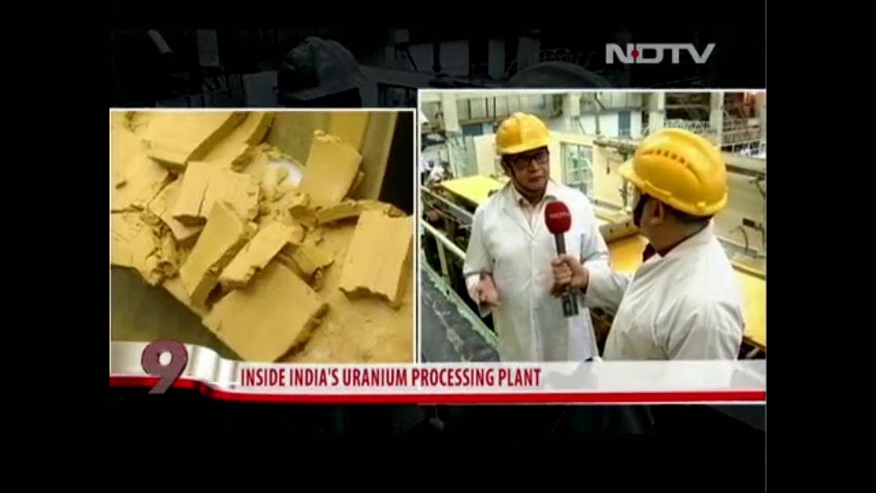 India is Uranium Rich Country - Inside India's Uranium Processing Plant.