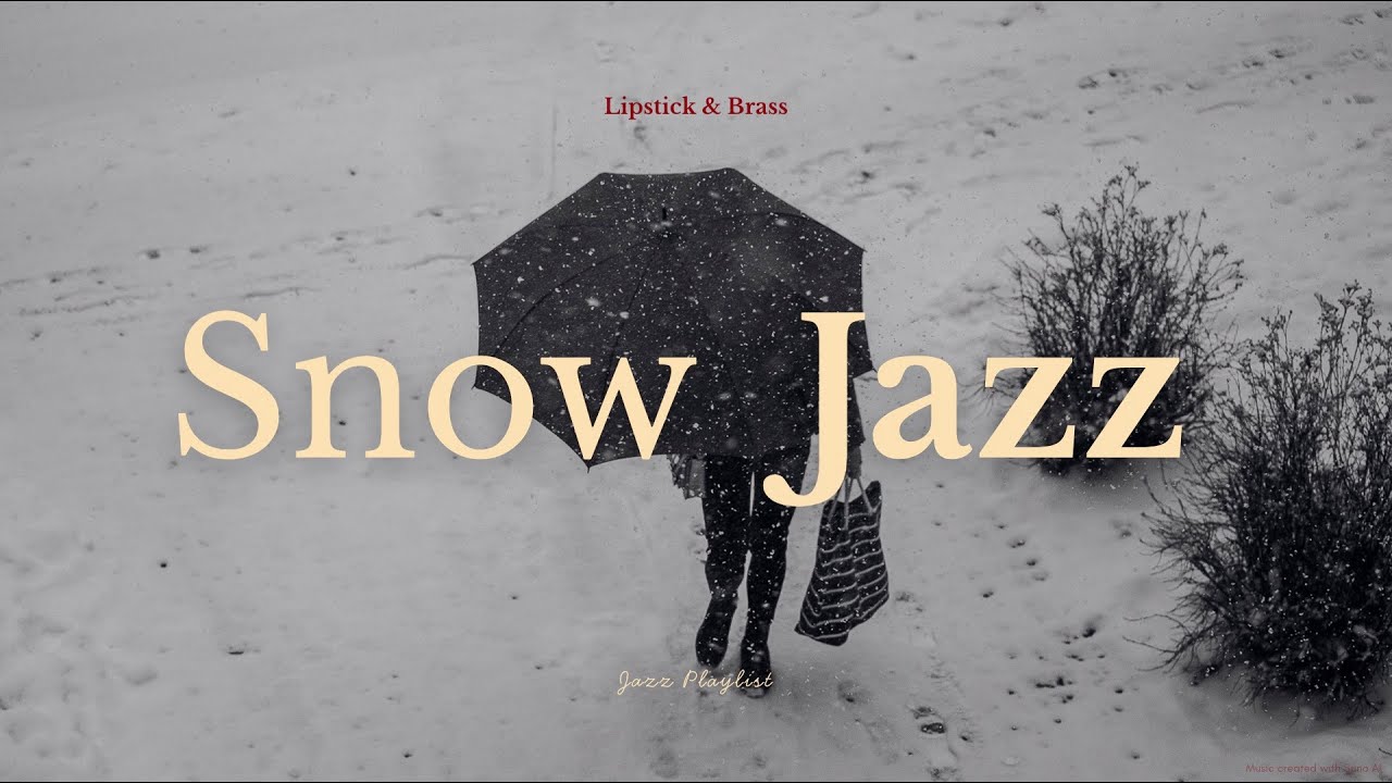 Winter Jazz | Snowy Streets, Late Hours