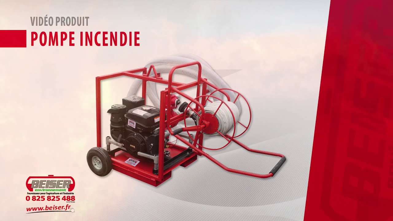 Démonstration Kit Pompe à Incendie sur Roues👩‍🚒| BEISER ENVIRONNEMENT