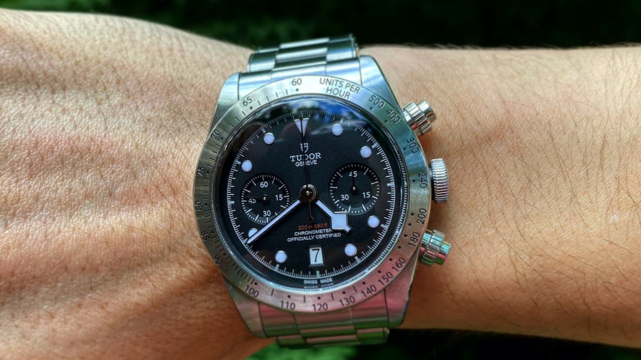 Хронограф Black Bay, версия Rolex Daytona от Tudor: обзор и распаковка часов.