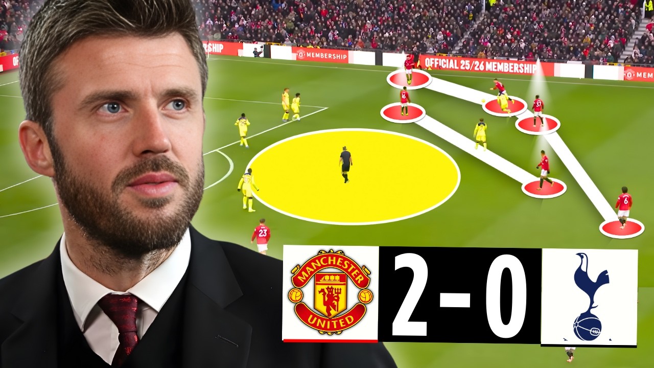 THIS Is How Manchester United OUTPLAYED Tottenham!