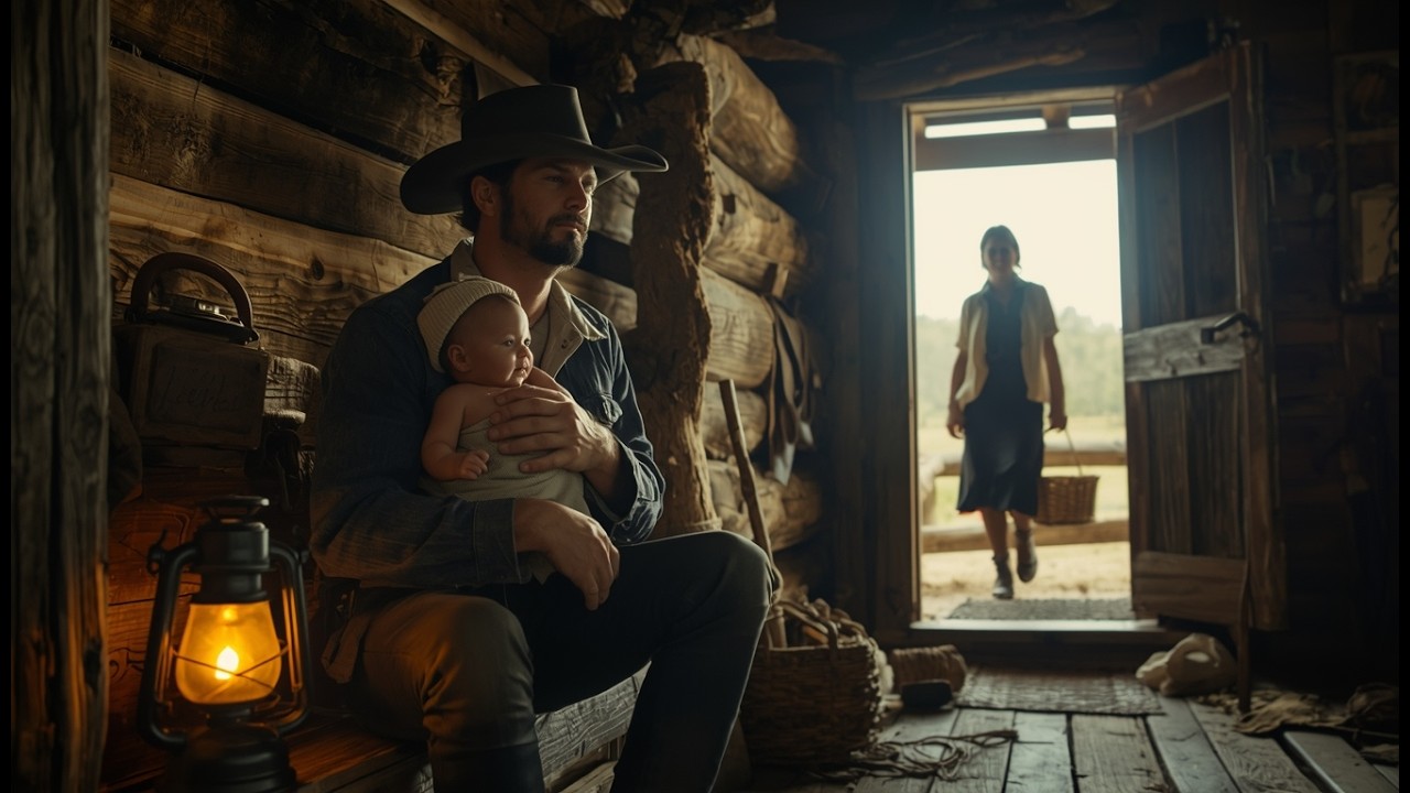 Cowboy Saw a Widow Trade Her Baby’s Clothes for Food — He Left His Coat Folded on Her Chair|Fading