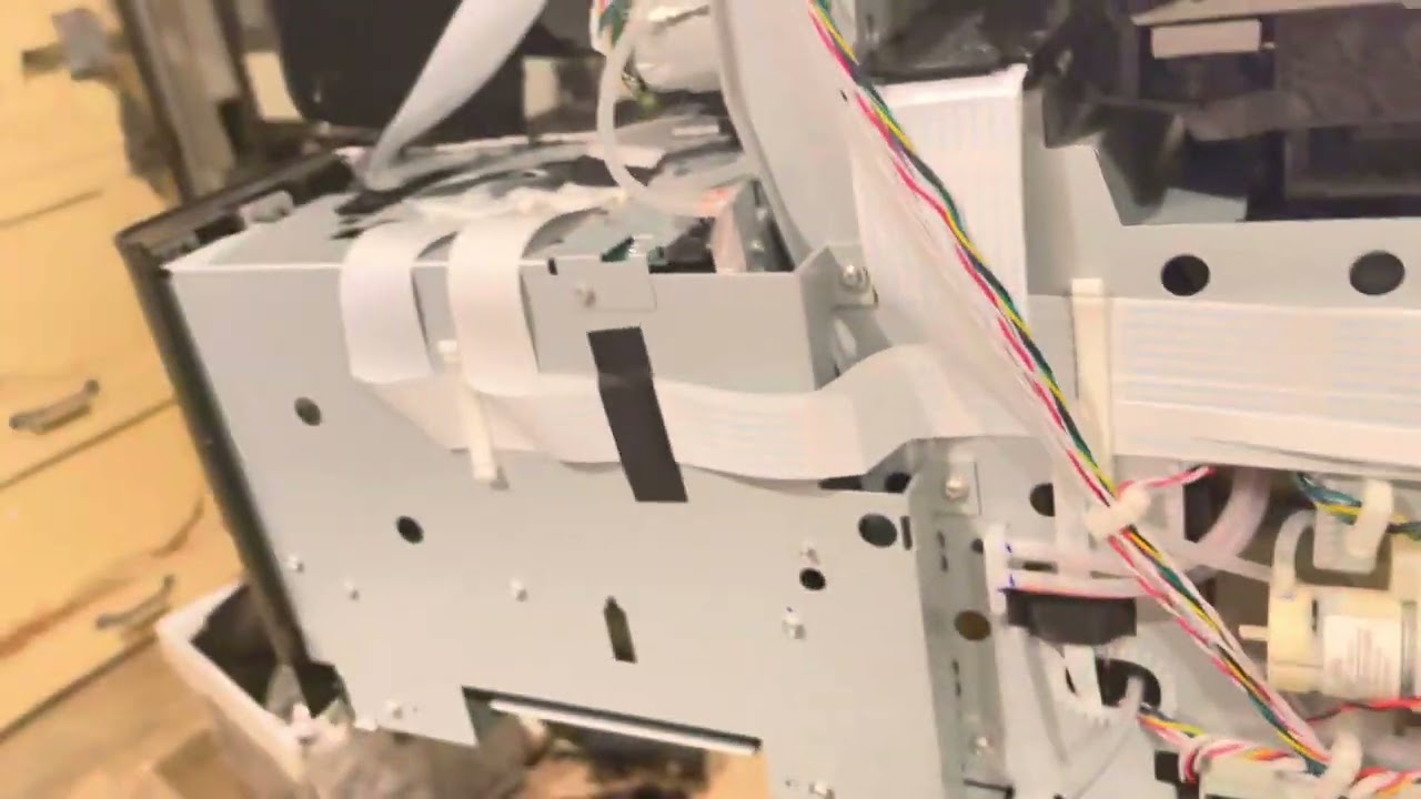 Epson 4900 / P5000 external Waste Tank Modification