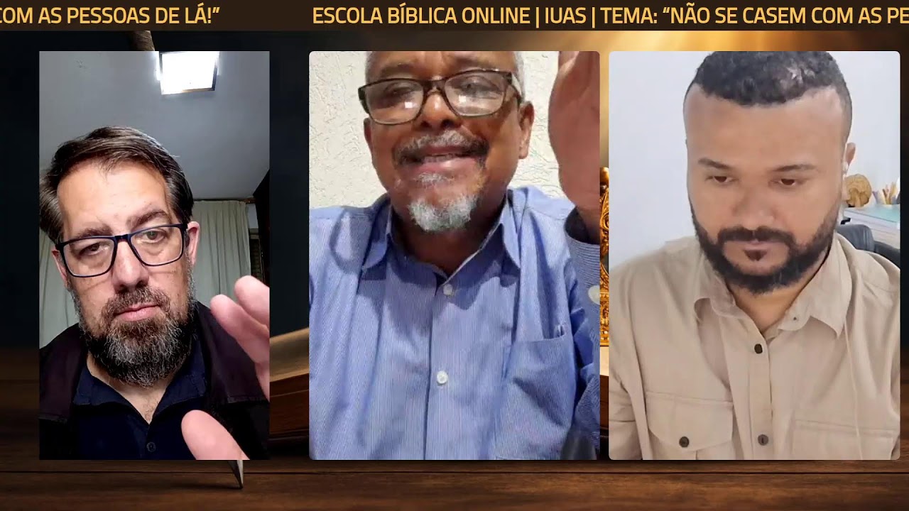 ESCOLA B&Iacute;BLICA ONLINE |  IUAS | TEMA: &ldquo;N&Atilde;O SE CASEM COM AS PESSOAS DE L&Aacute;!&rdquo;