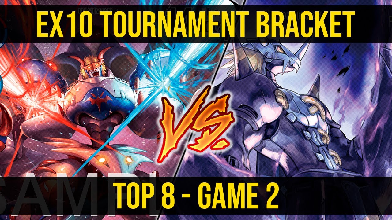 MYOTISMON VS BLACKWARGREYMON | EX10 SINISTER ORDER TOURNAMENT BRACKET GAME 2