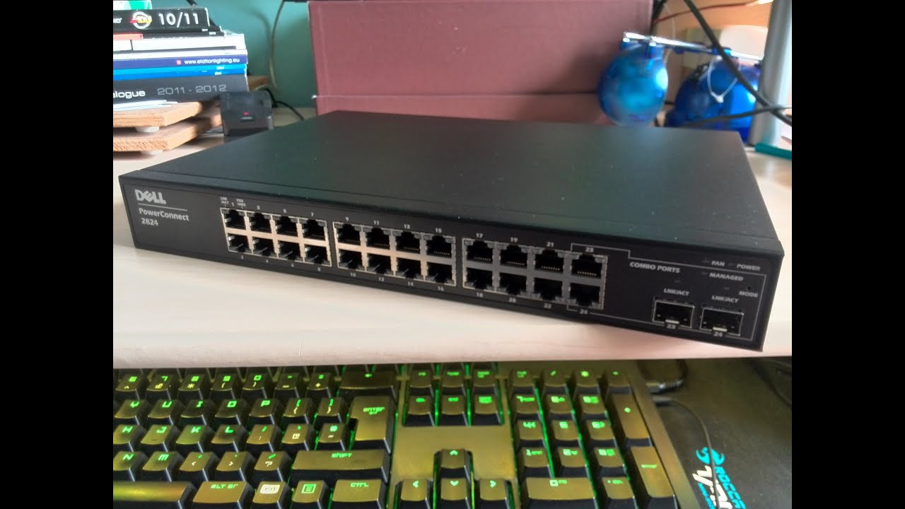 Dell PowerConnect 2824 Unboxing
