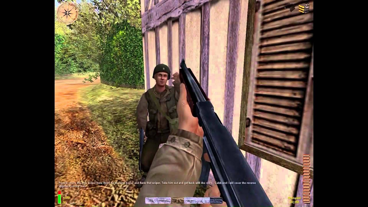 Medal of Honor Allied Assault Ep 5 w/ - CarnivorousMonster - The Countryside