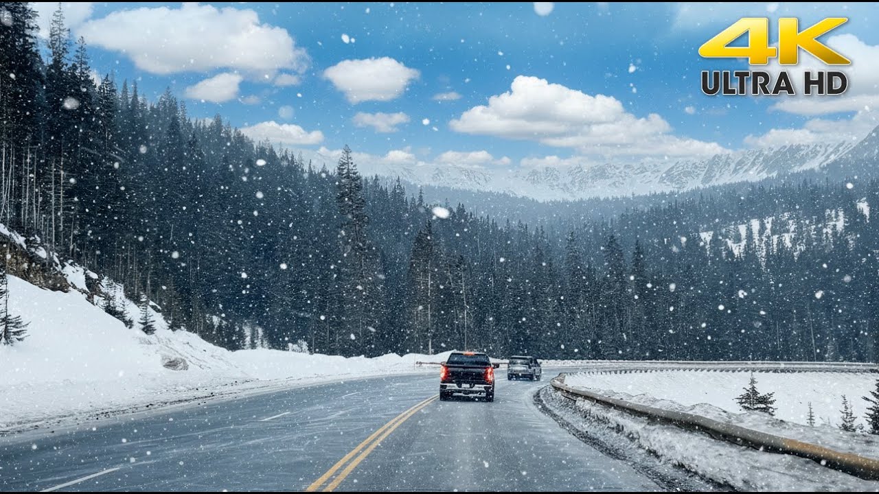 Driving to Winter Park Colorado - 4K Scenic Drive