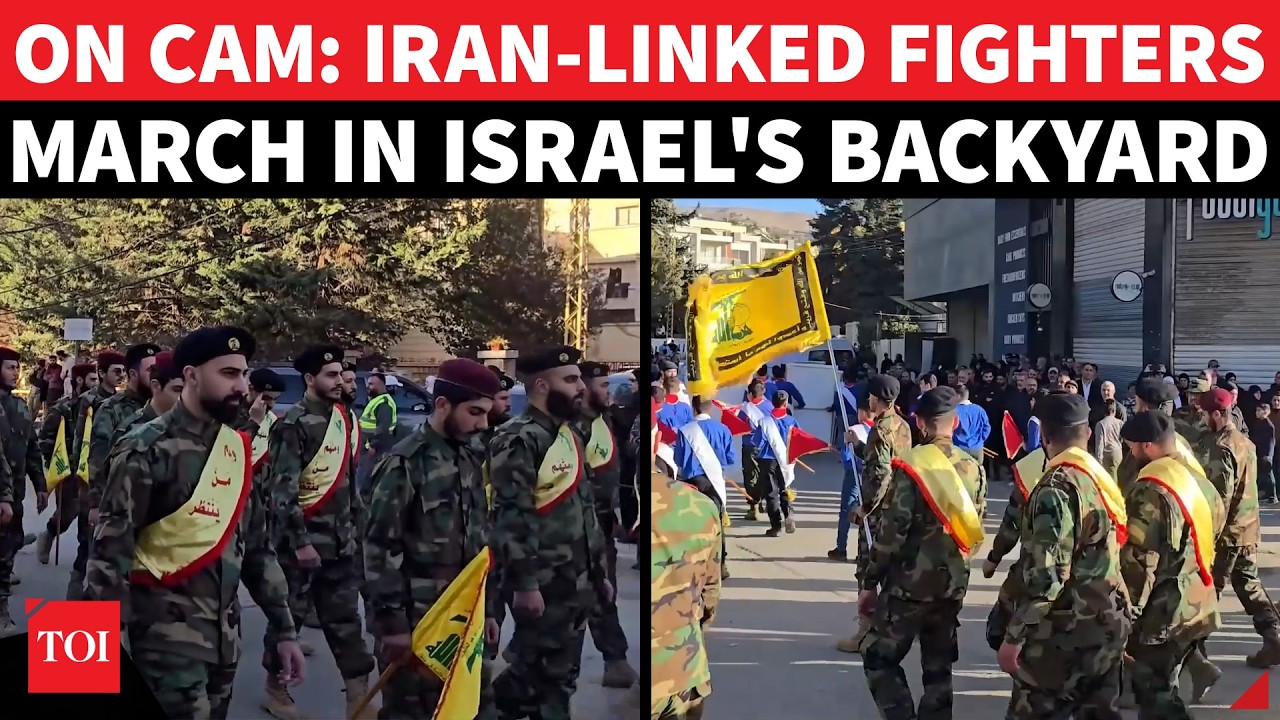 'Resistance Only Option': Iran-Allied Fighters Hold Stunning Parade Near Israel Amid US War Threat