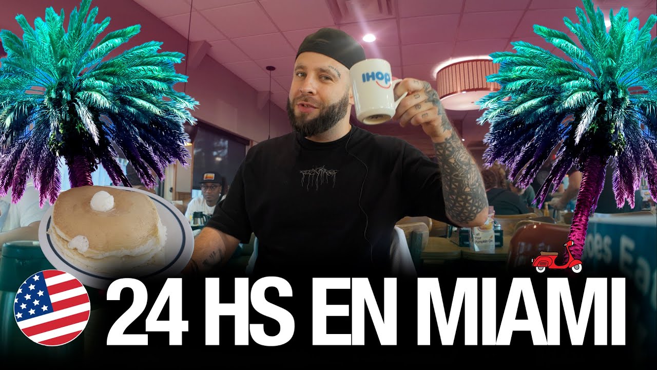 24 HS COMIENDO EN MIAMI