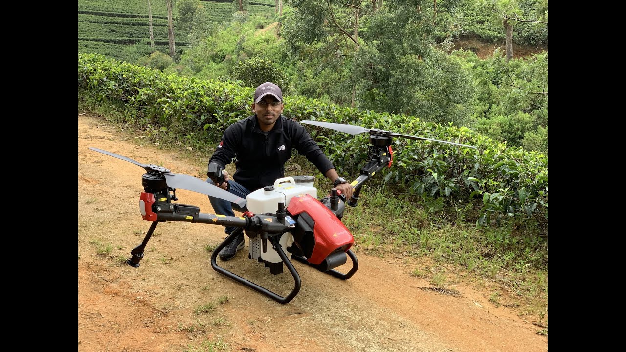 V40 drone bicopter agriculture drone.