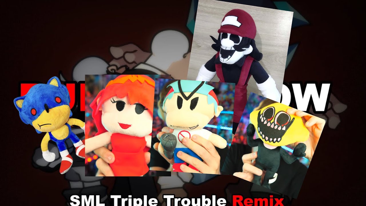 The true show(Puppet Show but has fnf characters that got plushies of them)
