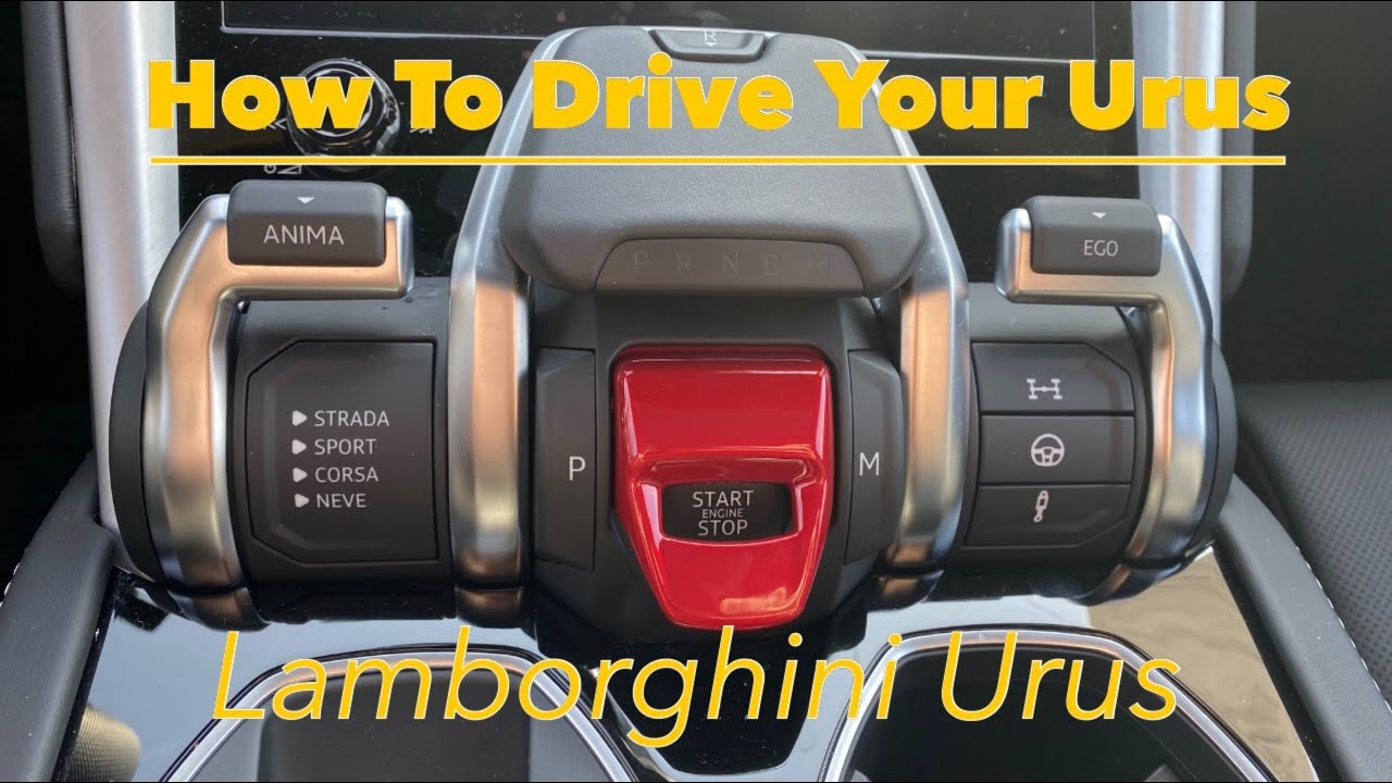 How to Drive a Lamborghini Urus