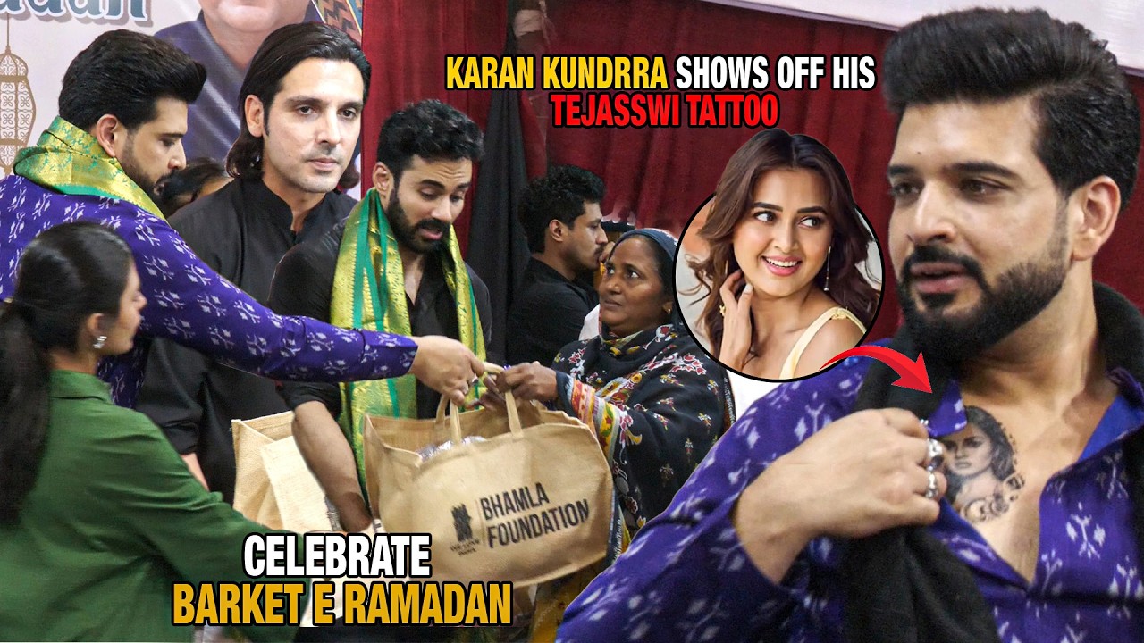 Celebrate Barket E Ramadan | Abhishek, Zayed Khan And Karan Kundrra Shows Off His Tejasswi Tattoo