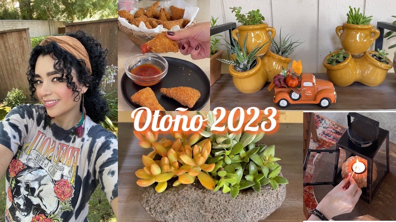 Otoño Decoracion Del Patio + Receta De Comida | Sandy Bella