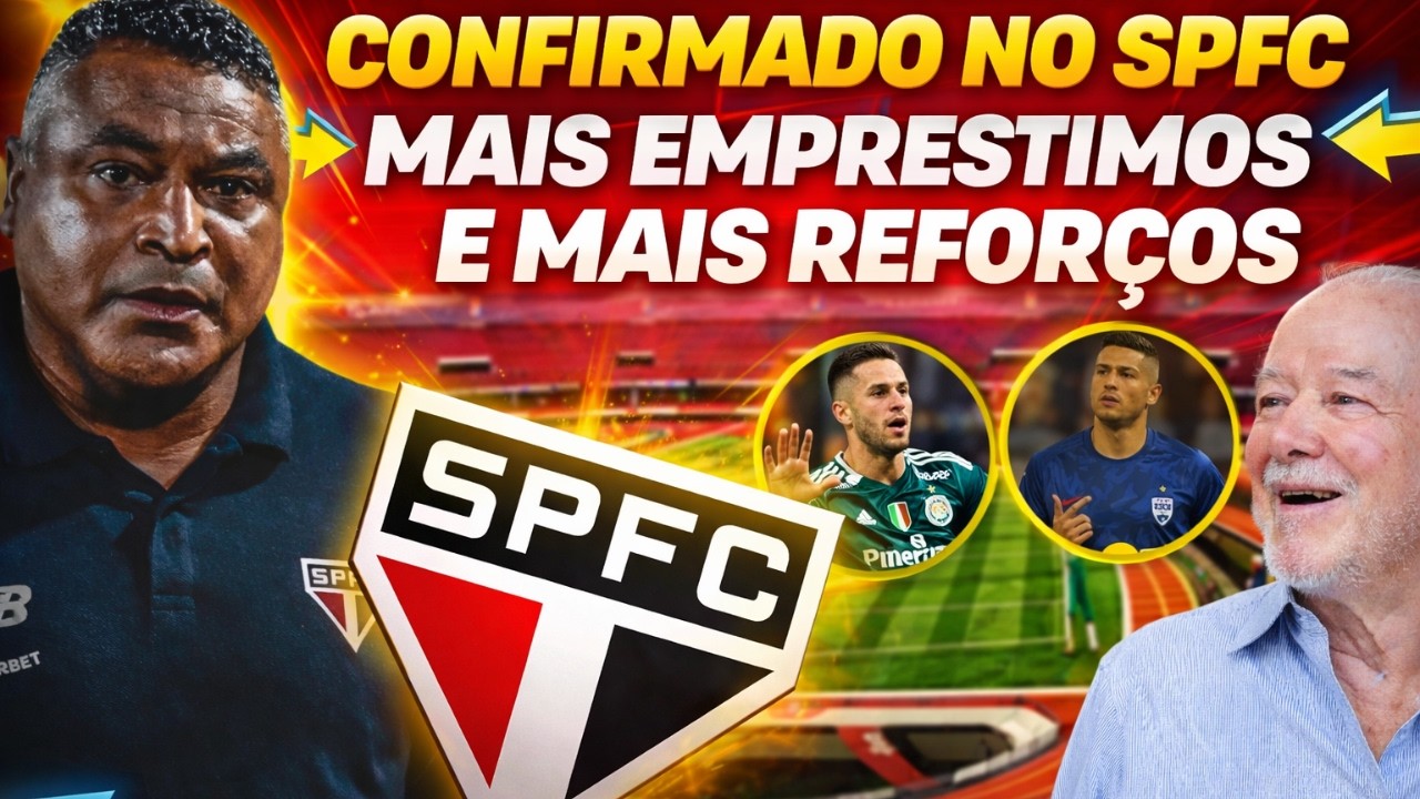 REVIRAVOLTA - SPFC BUSCA MAIS EMPRÉSTIMOS - DIRETORIA QUER MAIS 2 REFORÇOS - O PRIMEIRO DO RAKING