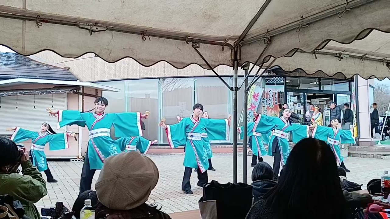 20251123国道13号横堀道路開通記念イベント　横舞伝