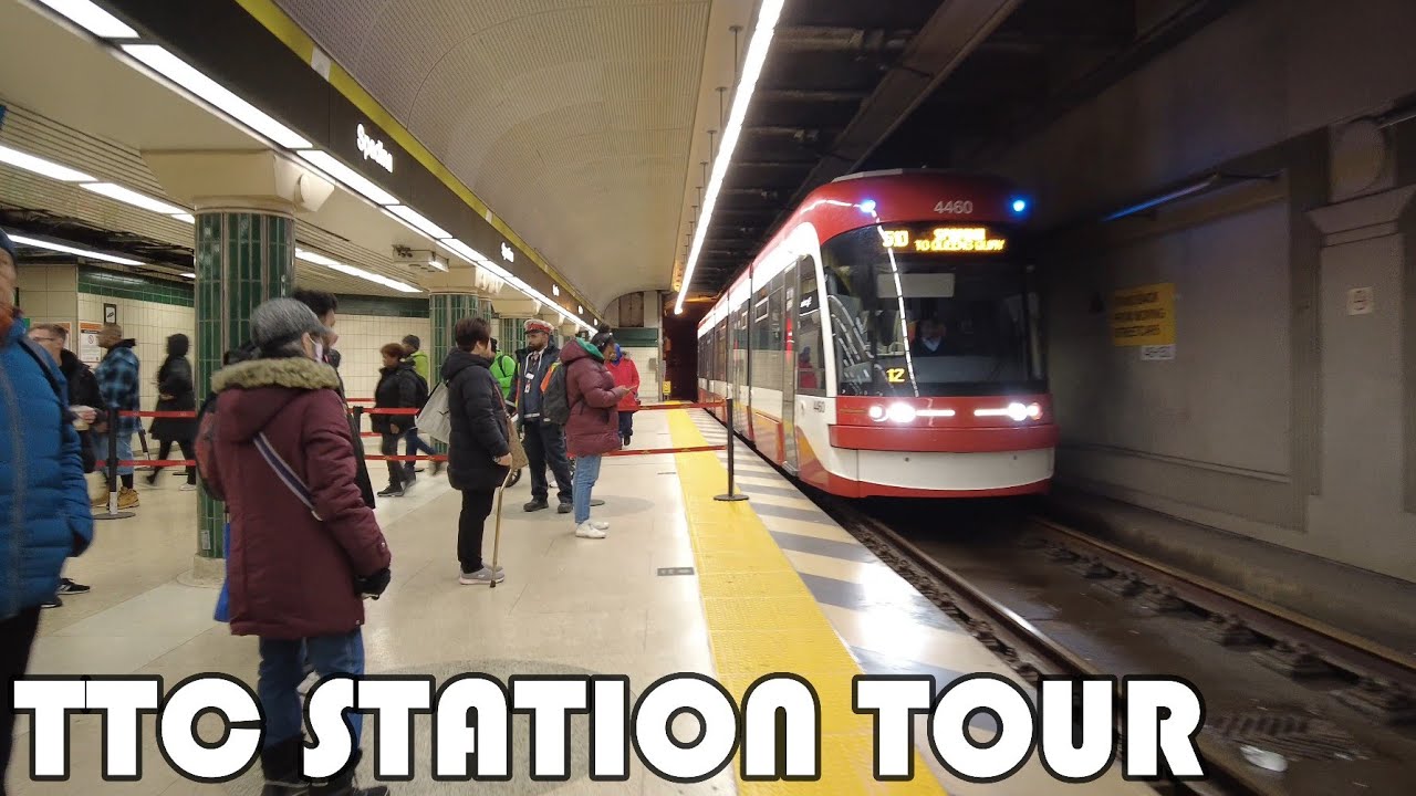 TTC Spadina Subway Station Tour