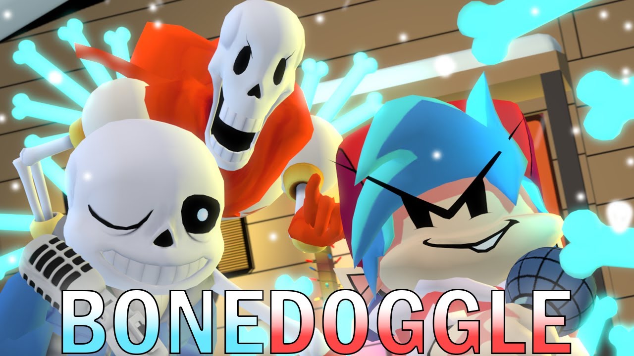 BONEDOGGLE - a FNF Indie Cross Short Animation [SFM]