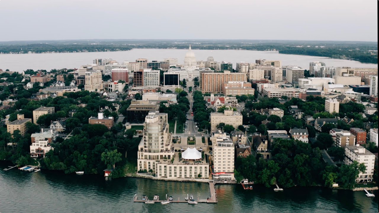 Kelcy + Jared - Rooftop Wedding in Downtown Madison, WI