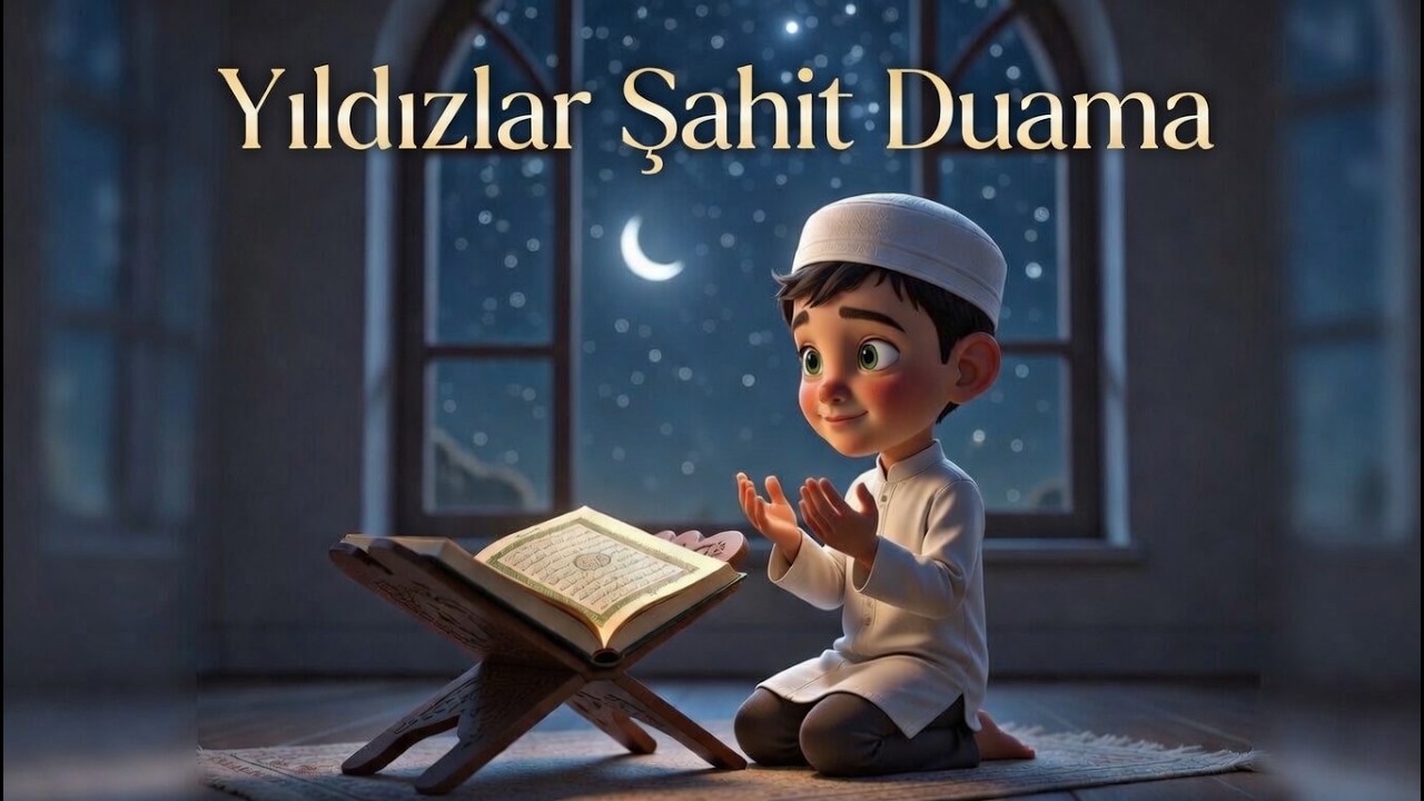 Yıldızlar Şahit Duama ✨ | Çocuklar İçin En Güzel Dualar (Full HD)