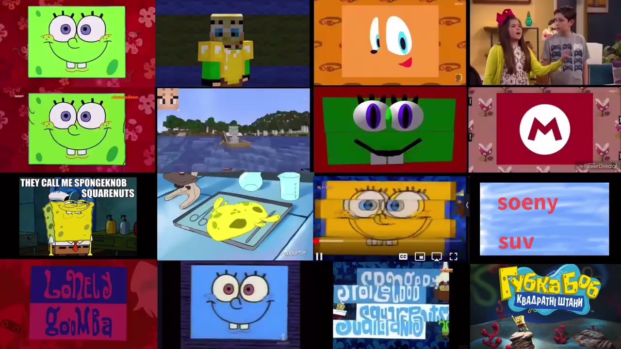 SpongeBob Intro Superparison 1