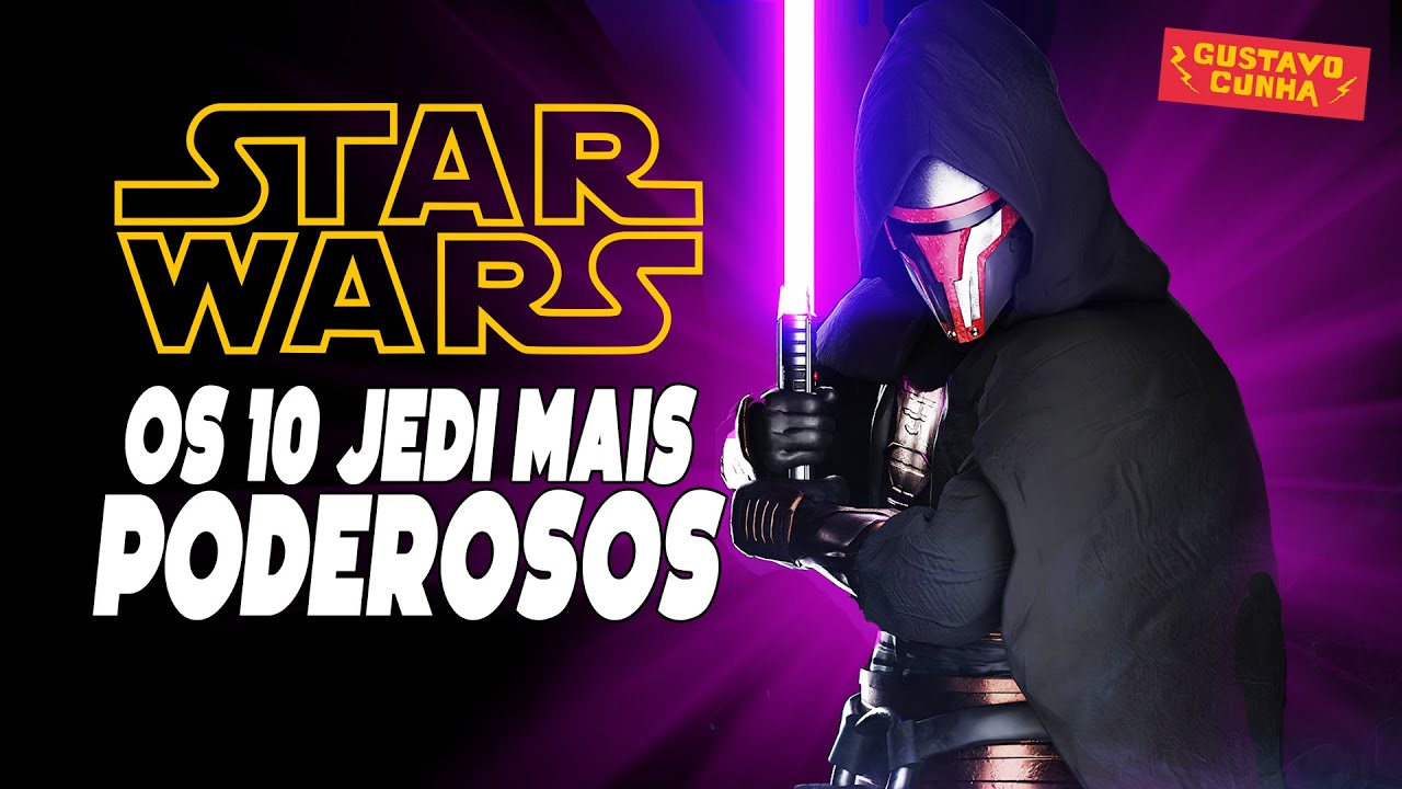 10 JEDI MAIS PODEROSOS de STAR WARS