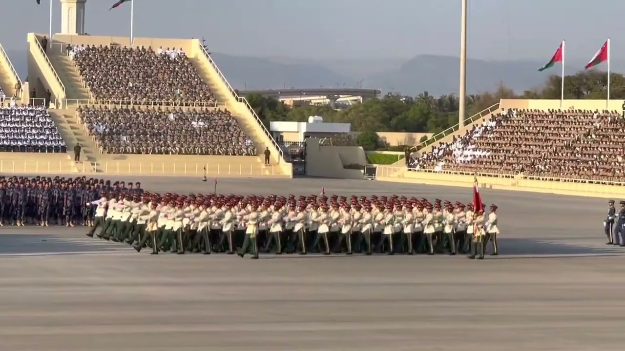 Oman National Day Military Procession in Salalah, 18.11.2022.