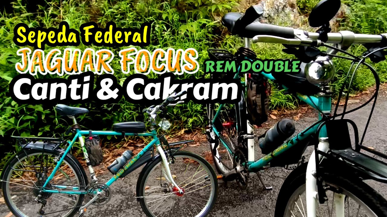 Sepeda Federal Jaguar Focus, Pakai Cakram - Cantilever Masih Dipasang
