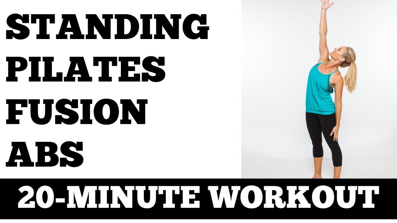 20-Minute Standing Pilates Fusion Abs Workout - No Floor Work, Total Body Core and Balance Exercises