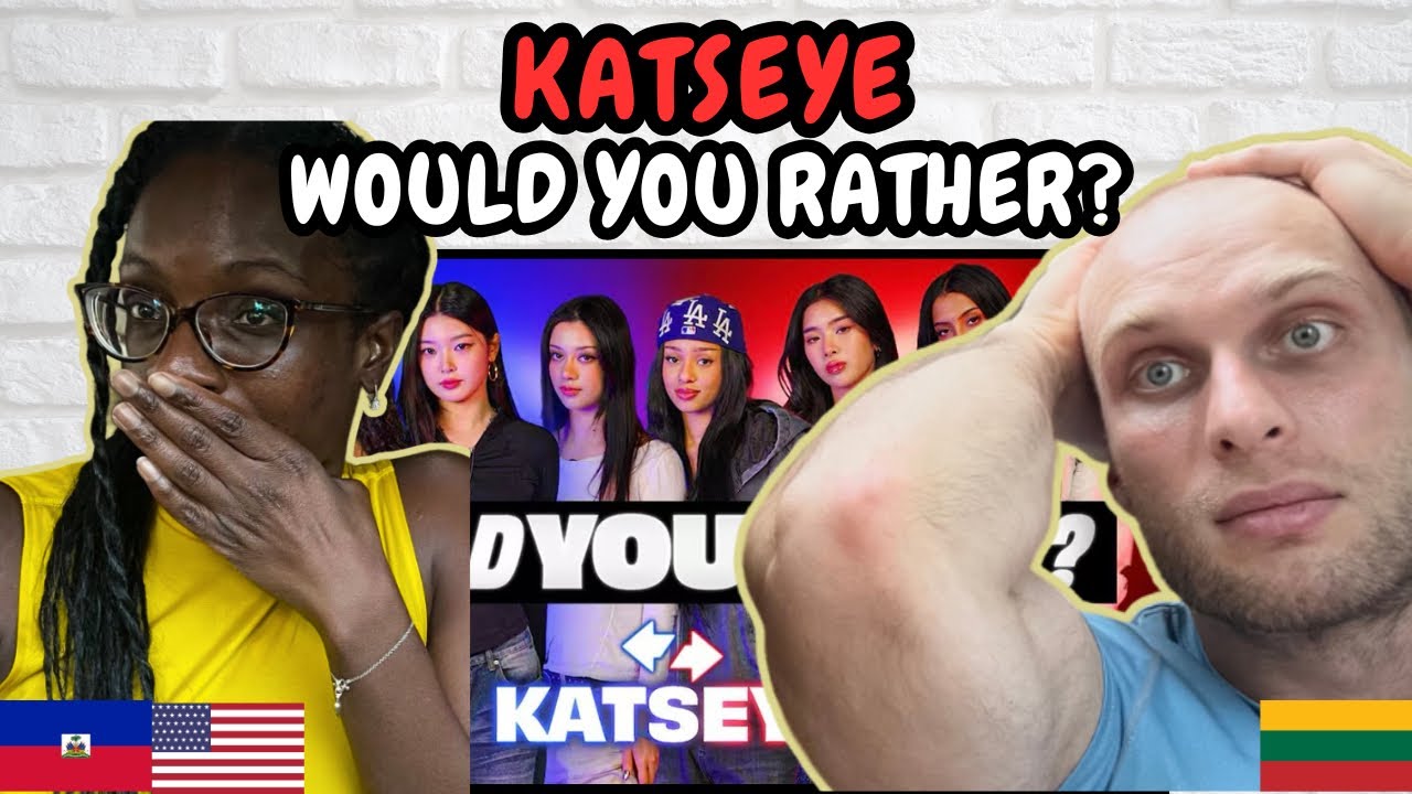 РЕАКЦИЯ НА KATSEYE РАЗДЕЛИЛАСЬ В УДИВИТЕЛЬНОЙ ИГРА «ЧТО БЫ ВЫ ПРЕДПОЧТИЛИ?»