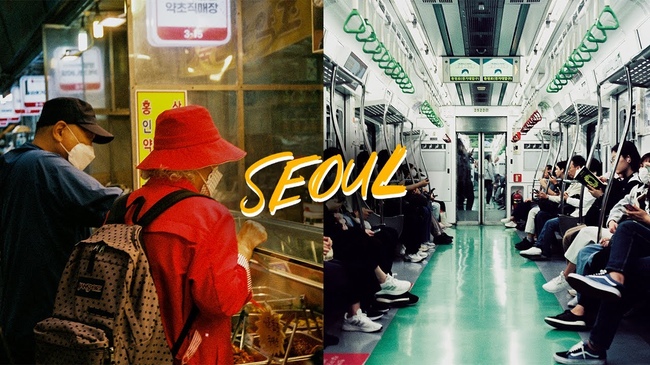 Relaxing Film Photography in Seoul South Korea - Mamiya 645