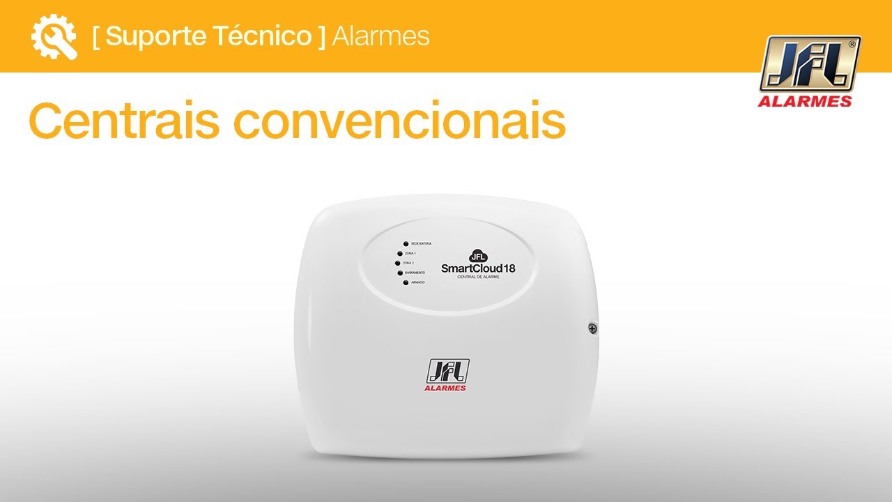 Como cadastrar sensores de barramento na central de alarme JFL SmartCloud 18