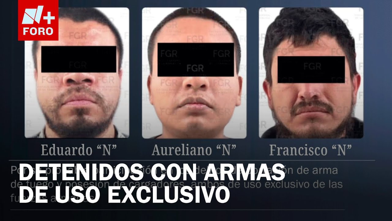 Vinculan a tres presuntos integrantes del Cártel del Golfo en SLP - Las Noticias