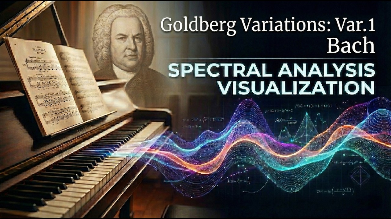 Bach - Goldberg Variations: Var. 1 (Spectral Analysis)