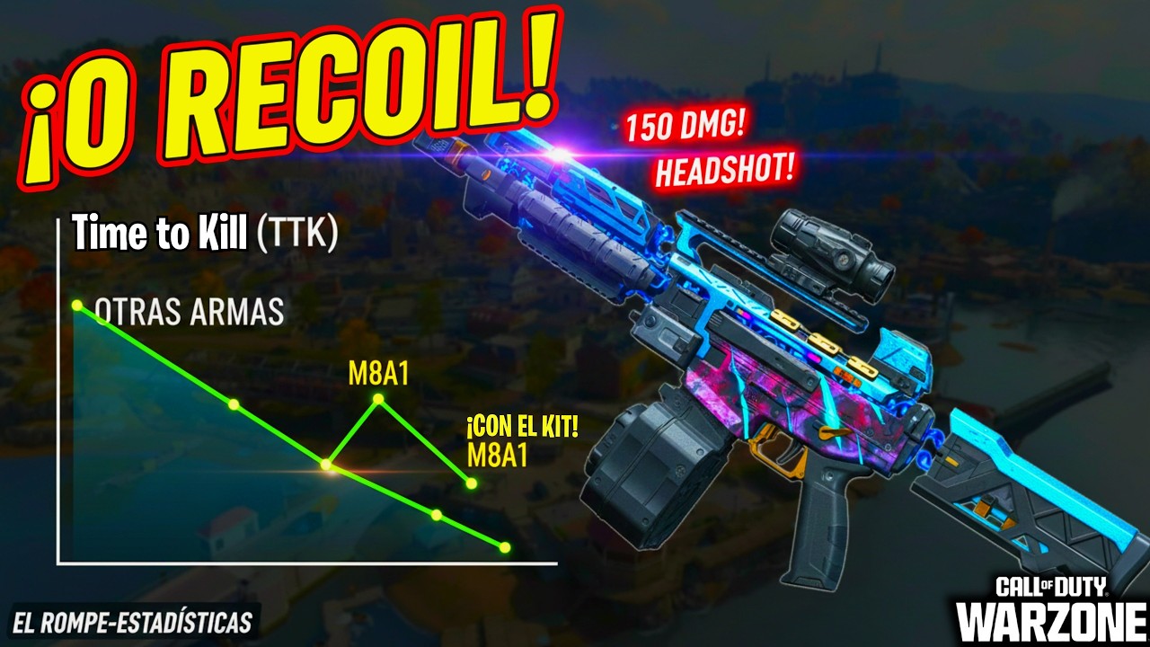 La M8A1 es el META ABSOLUTO… Mejor build de largo alcance (Warzone Temporada 2)