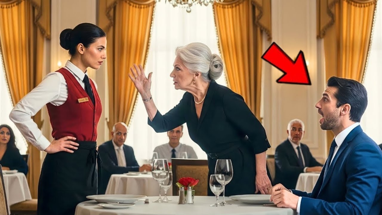 Tout Le Monde Craignait La Mère Du Millionnaire — Jusqu’à Ce Que La Serveuse La Laisse Sans Voix